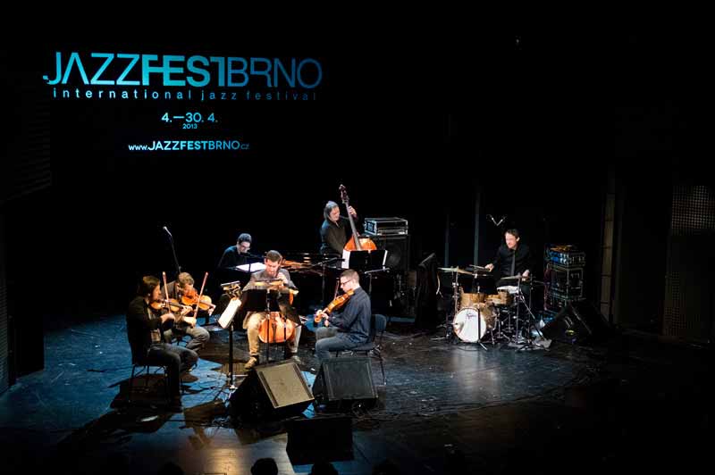 Martin Brunner & Epoque Quartet performing at JazzFest Brno